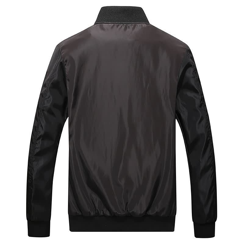 Men's Fashion Casual Solid Jacket