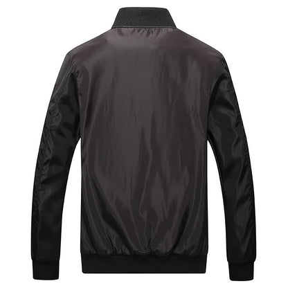 Men's Fashion Casual Solid Jacket