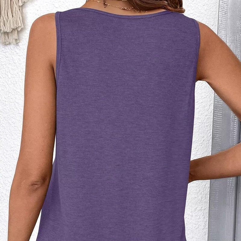 🎉2025 New Products Hot Sale✨Women's V-Neck Sleeveless Tank Top