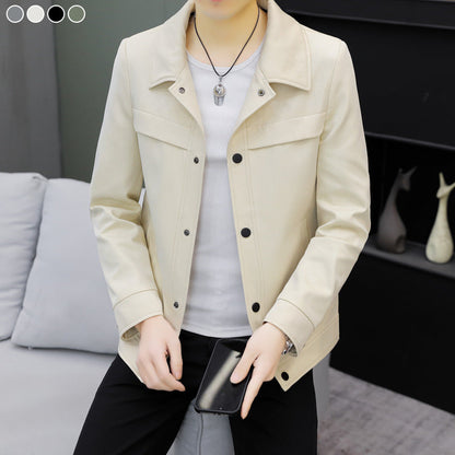 Men's Fashion Leisure Lapel Collar Jacket