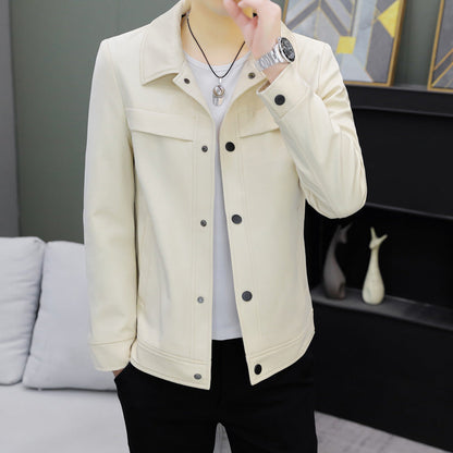 Men's Fashion Leisure Lapel Collar Jacket