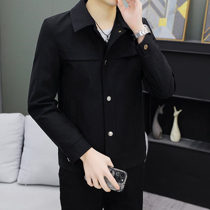 Men's Fashion Leisure Lapel Collar Jacket