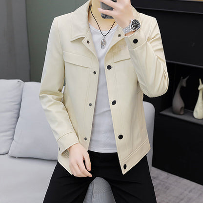 Men's Fashion Leisure Lapel Collar Jacket