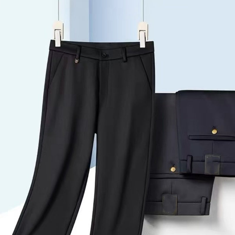 Men's High-Stretch Straight-Leg Pants