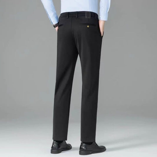 Men's High-Stretch Straight-Leg Pants