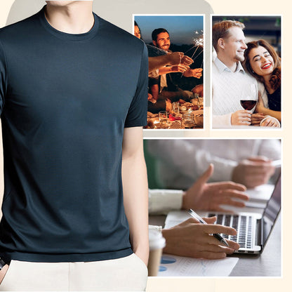 ✈️Free shipping when you buy 2✈️Men's Fashion Comfortable Breathable Crew Neck T-Shirt