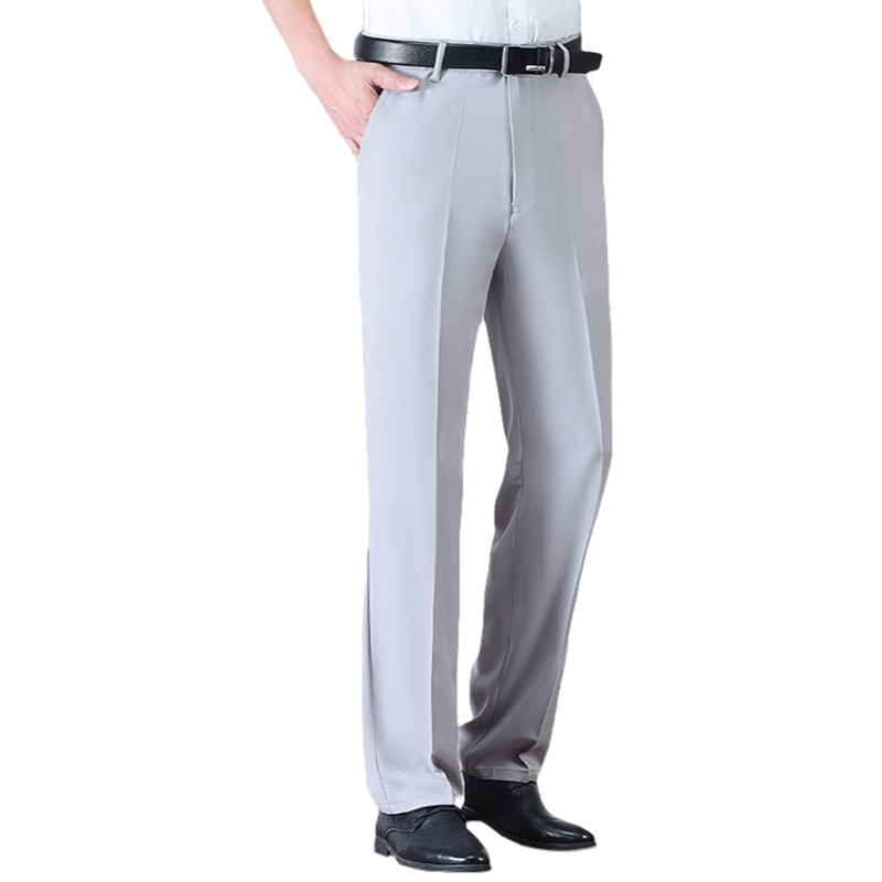 ❄️Summer Specials👖Men's Ice Silk Quick Dry Suit Pants