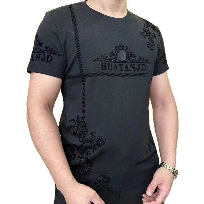 Men's Casual Business Round Neck Short Sleeve T-Shirt（50% OFF）