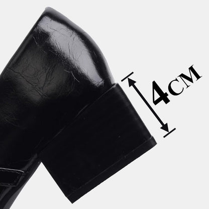 Women's Elegant Pointed Toe Square Heel Sandals