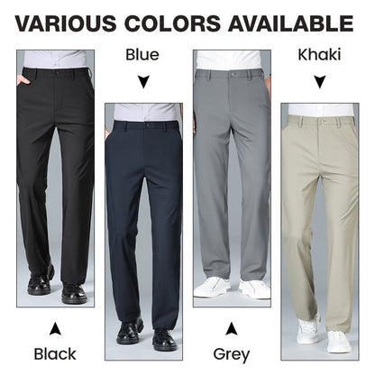 🔥Summer Explosion🎉Men's Summer Breathable Stretch Straight Leg Pants