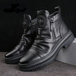 🔥 Men’s Classic Casual Side-zip Leather Boots-[Best Gift]