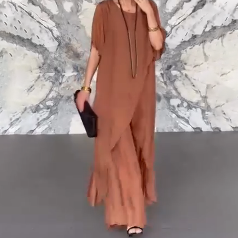 💖Women's Irregular Top & Loose Pants Set