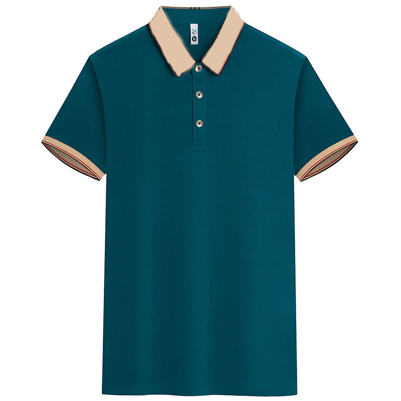 Men's Business Casual Short-Sleeve Collared Shirt