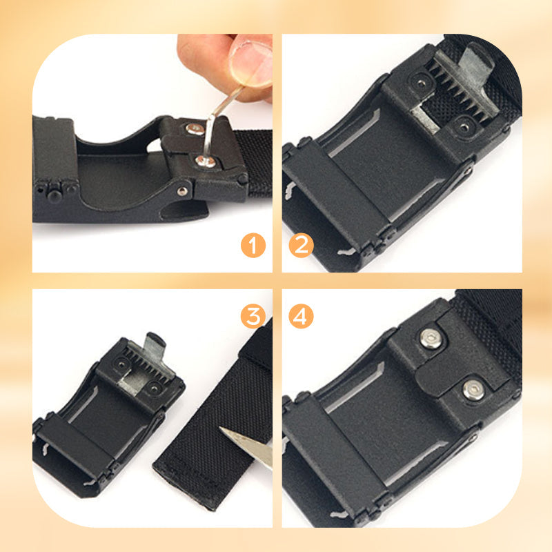 💥New Product Launch Half Price-Quick Release Metal Buckle Tactical Belt