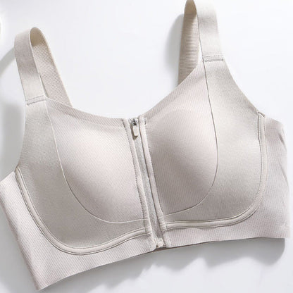 🔥50% OFF🔥Women's Anti-Sag Front Zipper Bra