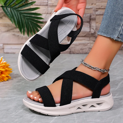 Women's Comfort Wide Strap Sandals