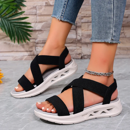 Women's Comfort Wide Strap Sandals