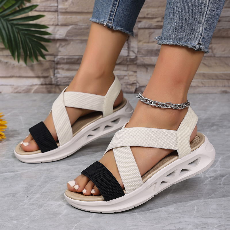 Women's Comfort Wide Strap Sandals