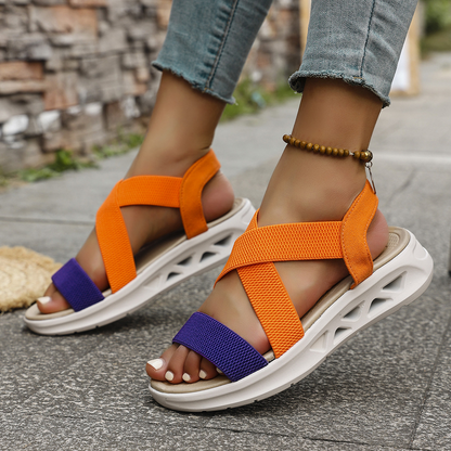 Women's Comfort Wide Strap Sandals