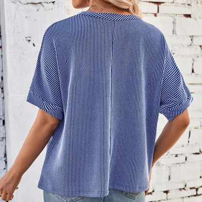 Women’s Cozy Ribbed Oversized T-Shirt
