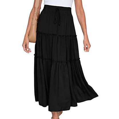 Boho Pleated Skirt
