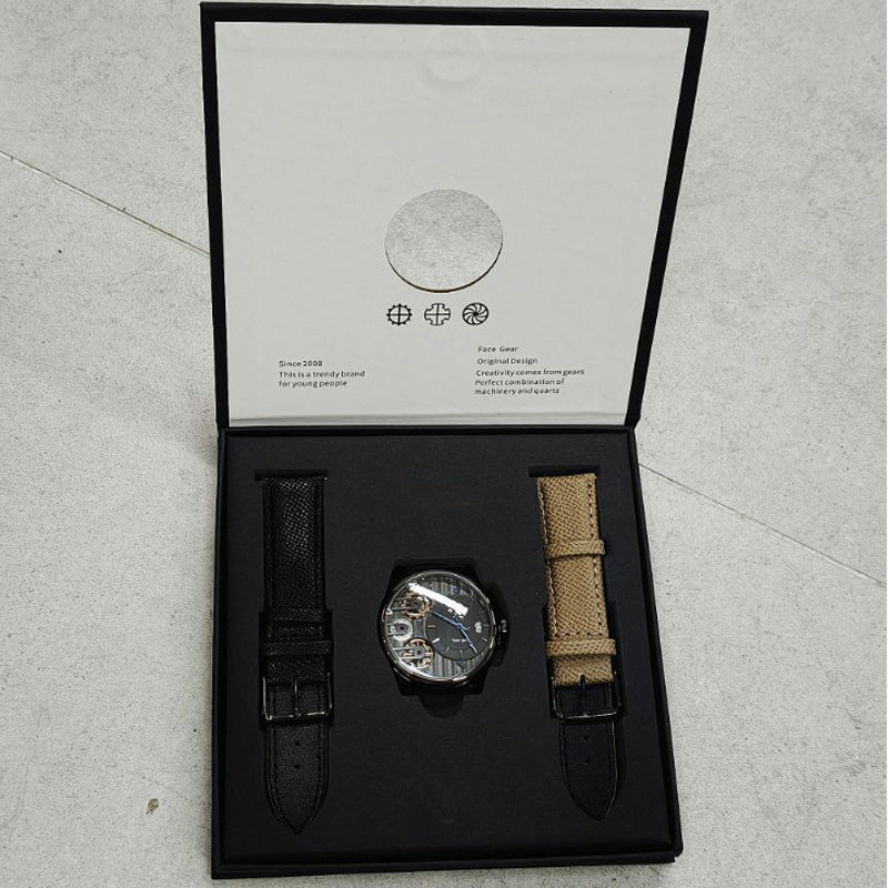💎Men's Fashion Watch & Straps Gift Box Set