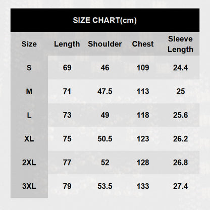 Men's Slim Cut-out Print Short Sleeve Shirt