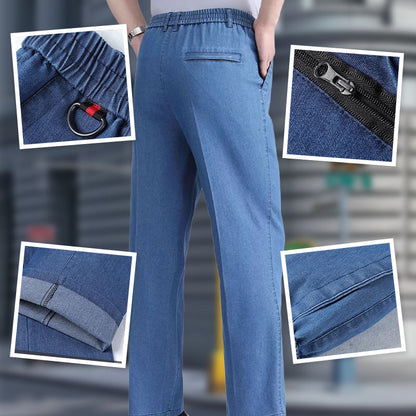 ✨New Arrival 60% Sale✨Men's Comfortable Stretchy Jeans with Elastic Waist