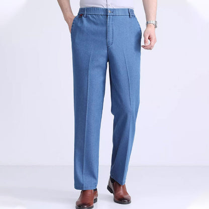 ✨New Arrival 60% Sale✨Men's Comfortable Stretchy Jeans with Elastic Waist