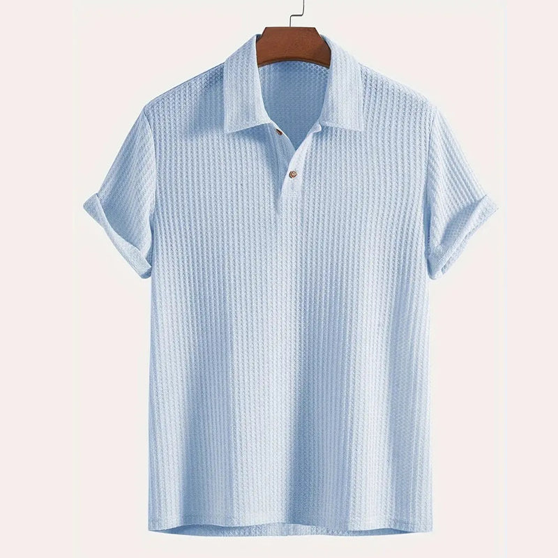 🌿Men's Knit Short Sleeve Shirt - Super Comfortable