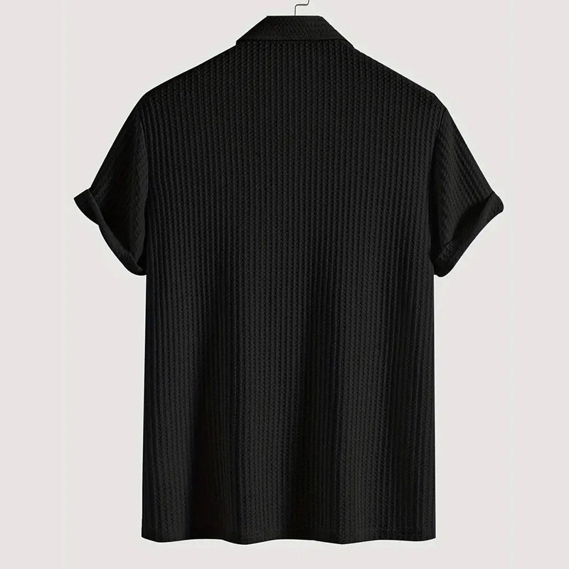 🌿Men's Knit Short Sleeve Shirt - Super Comfortable