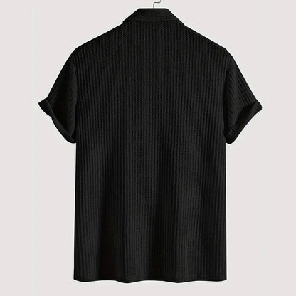 🌿Men's Knit Short Sleeve Shirt - Super Comfortable