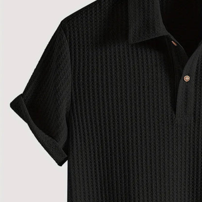 🌿Men's Knit Short Sleeve Shirt - Super Comfortable