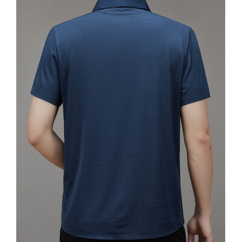 🔥HOT SALE🔥Men's Summer Subtle Pattern Short-Sleeve Shirt