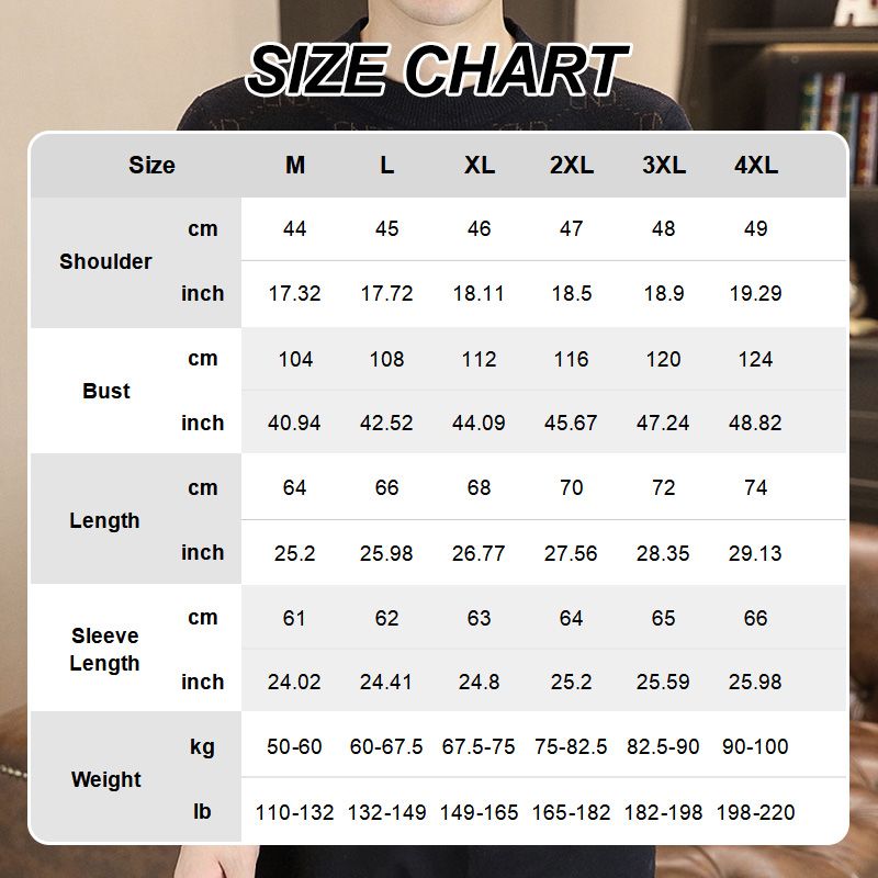 Men's Casual Jacquard Round Neck Sweater