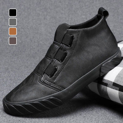 Men’s Microfiber Leather Casual Shoes