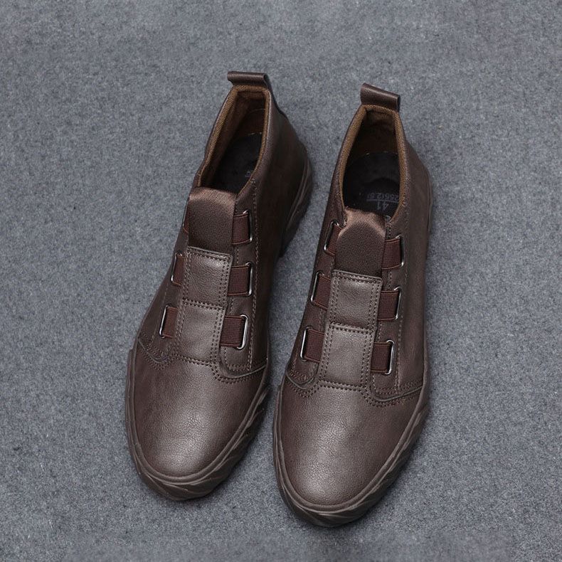 Men’s Microfiber Leather Casual Shoes
