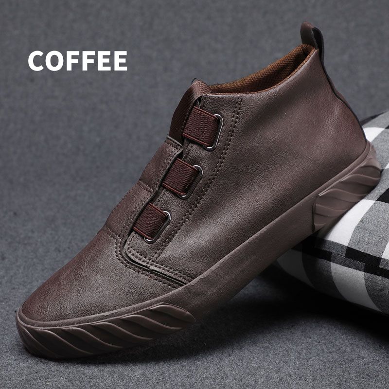 Men’s Microfiber Leather Casual Shoes