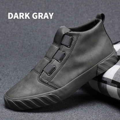 Men’s Microfiber Leather Casual Shoes