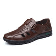 Men's Summer Genuine Leather Breathable Sandals