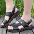 Summer Men's Leather Casual Sandals