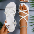 Women's Comfortable Cross-Strap Flat Sandals