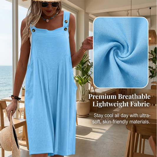 ✨Sleeveless Wide-Leg Jumpsuit For Summer Breezes