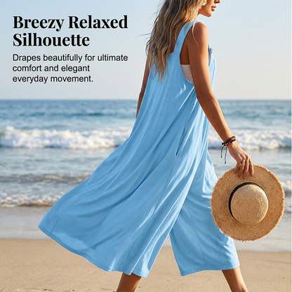 ✨Sleeveless Wide-Leg Jumpsuit For Summer Breezes