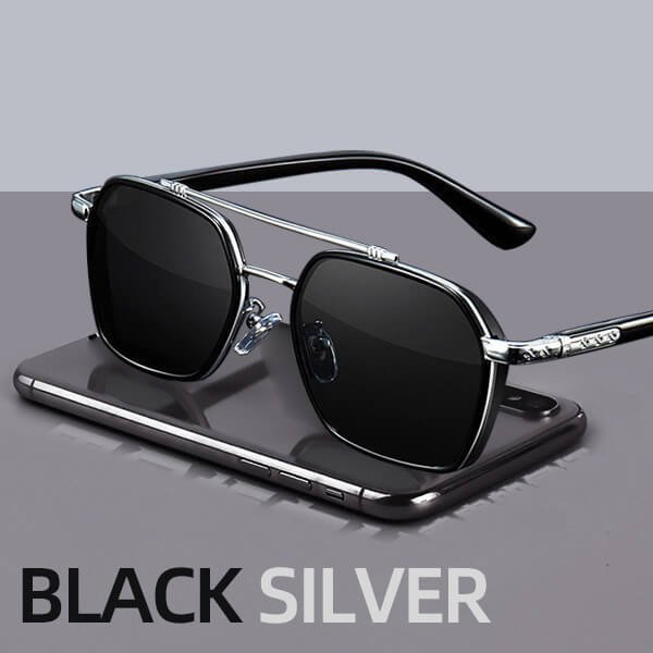 Dual Beam Slim Vintage PC Frame Optical Sunglasses (Last Day Sale Price)