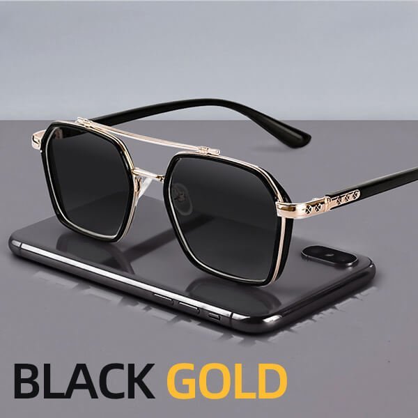 Dual Beam Slim Vintage PC Frame Optical Sunglasses (Last Day Sale Price)