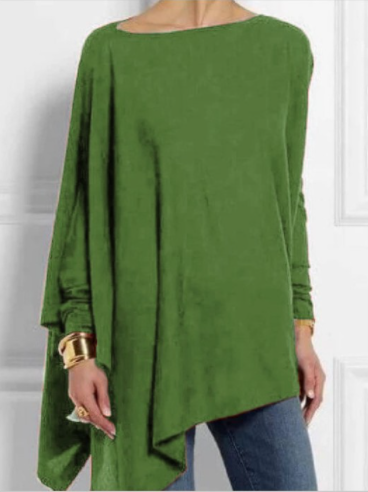 Long Sleeve Solid Color T-Shirt