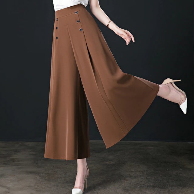 LAST DAY 49% OFF - Cool and Slim Stylish Pleated Wide-leg Pants