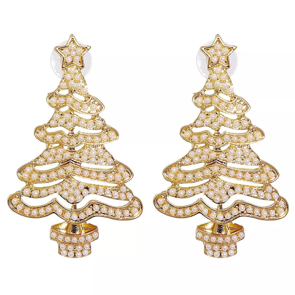 Sparkling Christmas Tree Earrings - The Perfect Christmas Gift