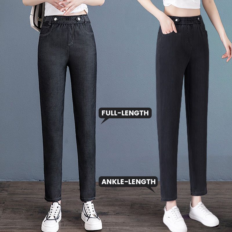 Women’s Ultra-Thin Straight-leg Jeans